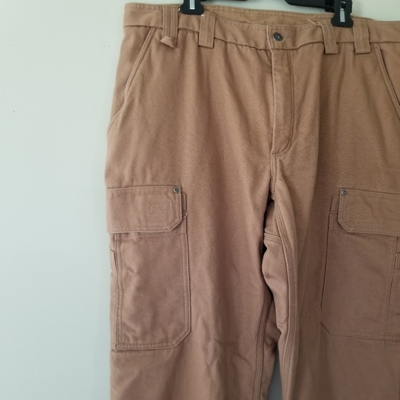 Duluth Trading Company Insulated Canvas Cargo Pants For Workplace Size 42 × 30 - Picture 4 of 9